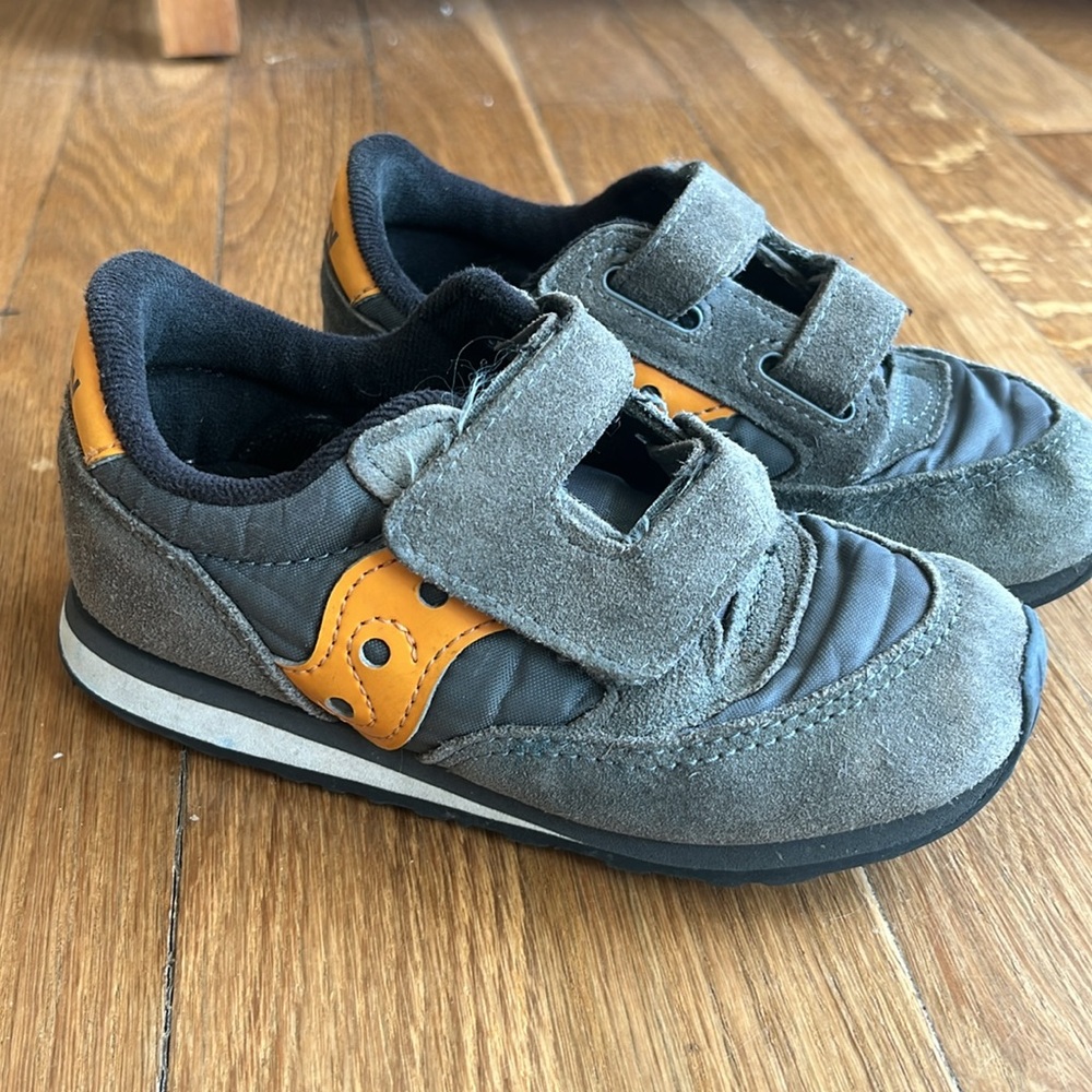 Grey Saucony Sneakers Toddler size 10